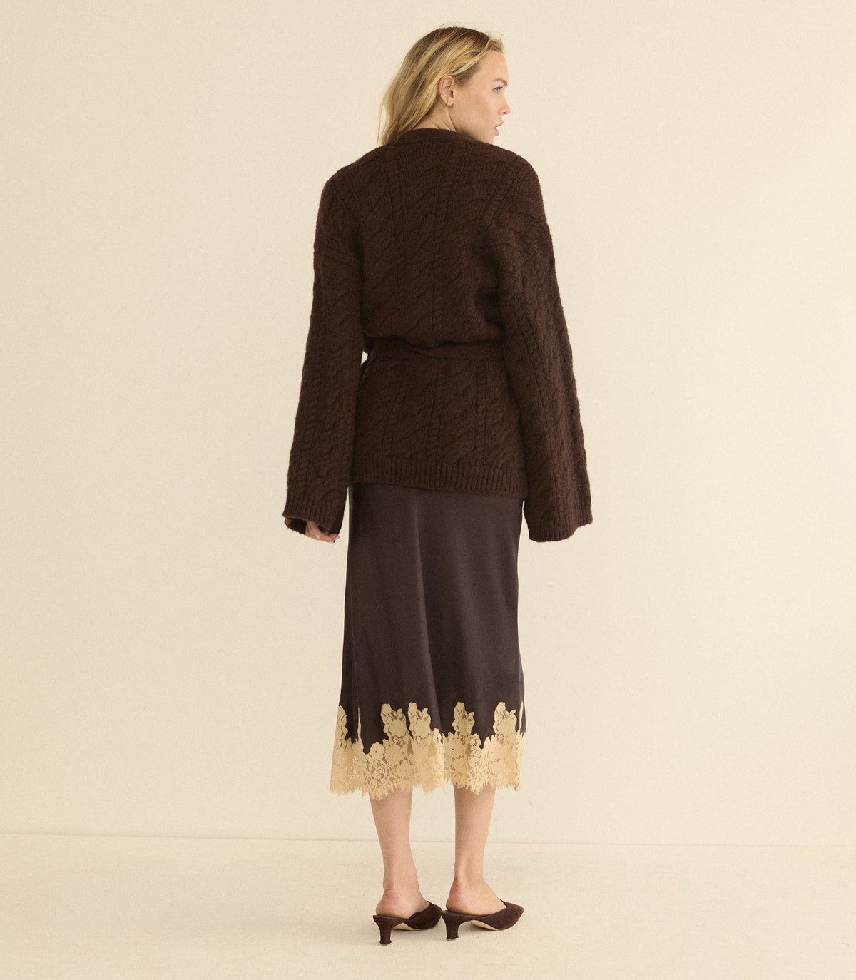ALPINE CARDIGAN -- SYCAMORE BARK