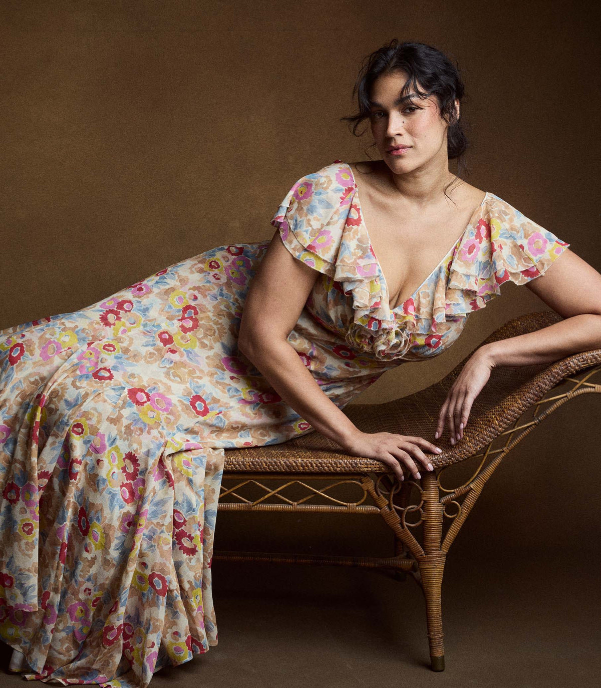 AMÉRELLE DRESS -- JARDIN DE CAMELIAS
