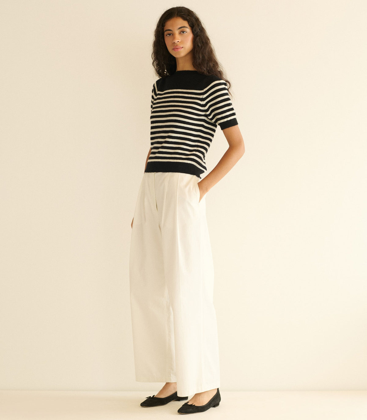 VIDETTE SWEATER -- MARCEAU STRIPE