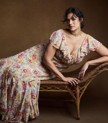 AMÉRELLE DRESS -- JARDIN DE CAMELIAS