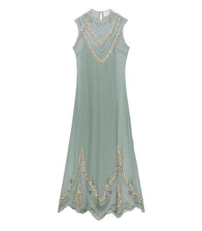 ARTEMISE DRESS -- SAGE