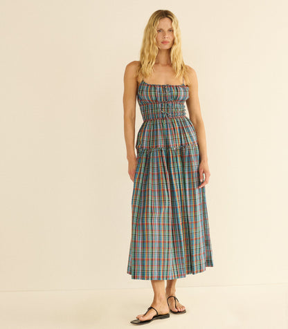 BRIELLE DRESS -- ALDERBROOK PLAID