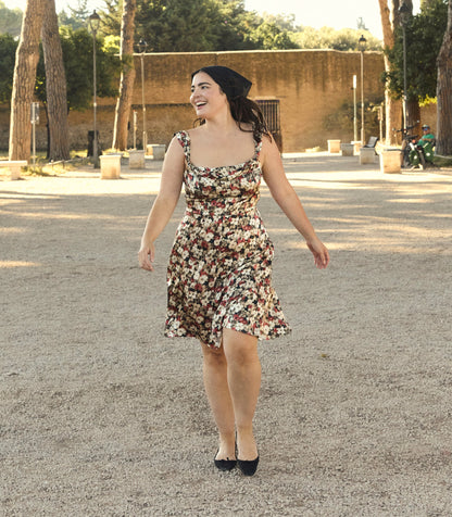 DONIELLE DRESS -- WILDFLOWER BRAMBLE