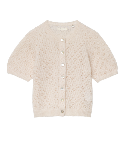 EVELYN CARDIGAN -- HEATHER DOGWOOD