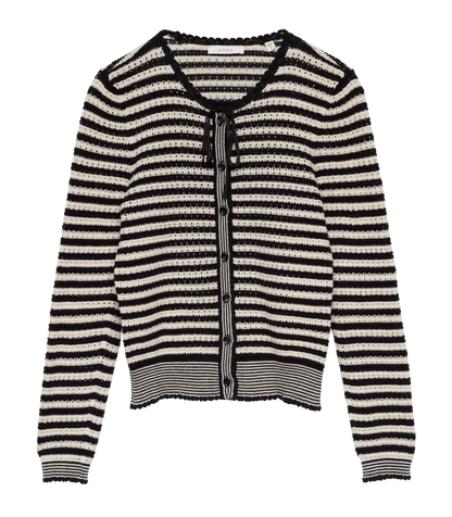 EVERLYN CARDIGAN -- SIDONIE STRIPE