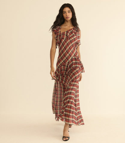 FERNANDA DRESS -- ROSEMERE PLAID