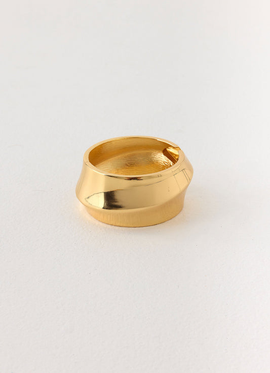 Glossed Over Bangle - Gold
