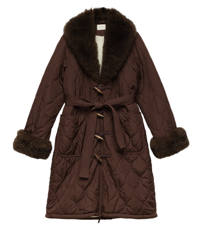 HEMLOCK COAT -- CHOCOLATE BROWN