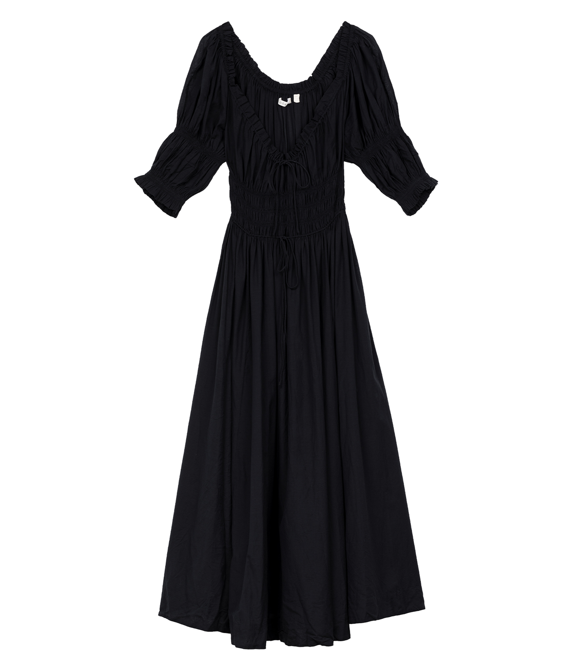 ISCHIA DRESS -- BLACK