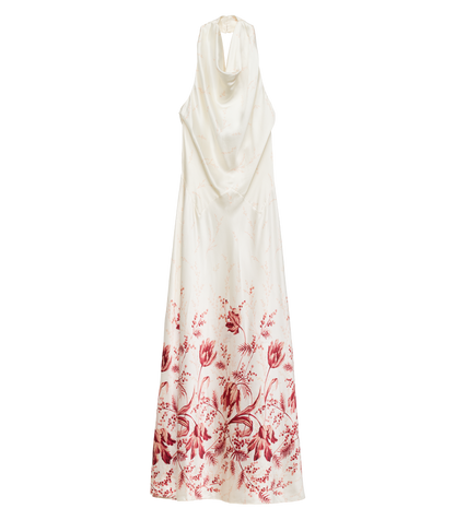 ISMERIE DRESS -- WINDSWEPT TULIPS