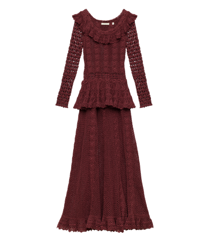 NORÈNE DRESS -- VIEUX ROSE