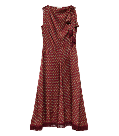 NOVA DRESS -- SAN SEBASTIAN FOULARD