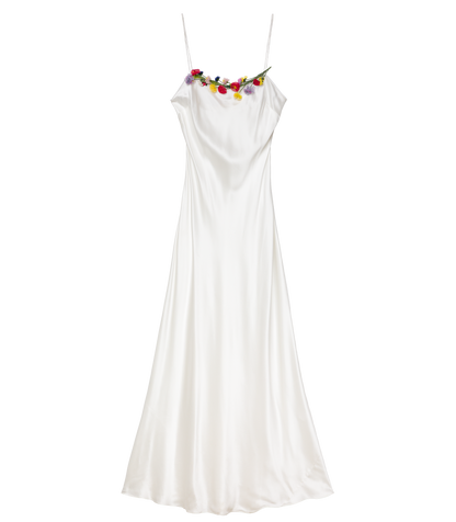 OLEANDER DRESS -- SALT