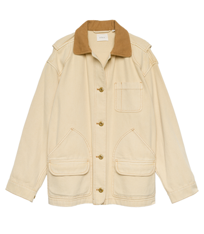 PASCUAL JACKET -- STRAW