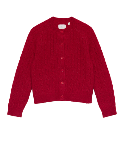 PENROSE CARDIGAN -- CERISE