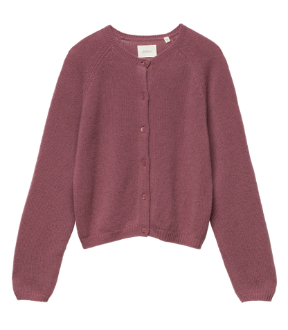 PEROLINE CASHMERE CARDIGAN -- ROSE MAUVE