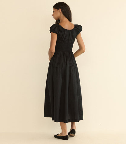 QUINELLE DRESS -- BLACK