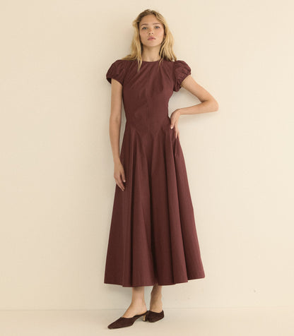RIVELLE DRESS -- DAHLIA